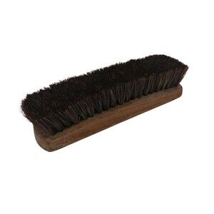 Vintage Stanley Shoe Shine Brush Wood Handle Horse Hair Bristles Soft 6 ¼ in